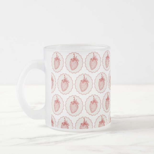 Strawberry Mattglastasse (Links)