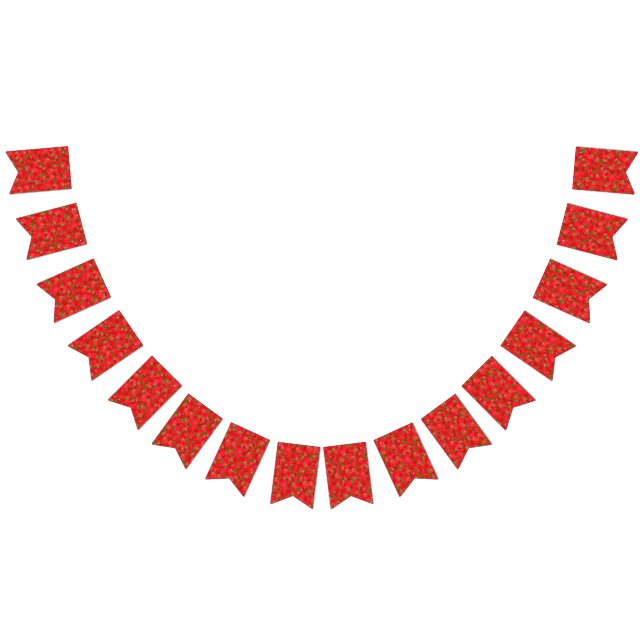 Strawberry Medley Wimpelkette (Alle)