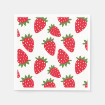 Strawberry Napkins