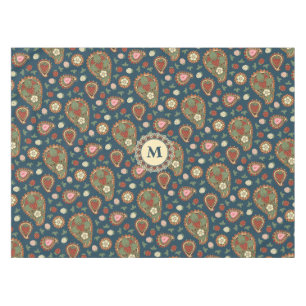 Strawberry Paisley Pattern Tablecloth Tischdecke
