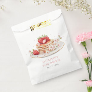 Strawberry Pancake Brunch Babydusche Gefallen Beut Geschenktütchen