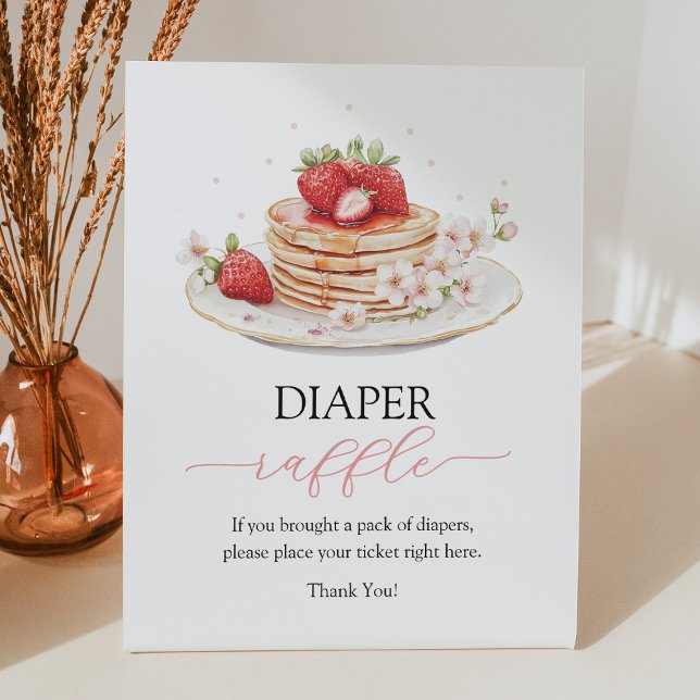 Strawberry Pancake Brunch Windelwackelposter Sockelschild (Von Creator hochgeladen)