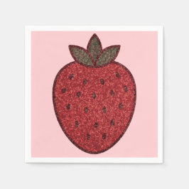 Strawberry Paper Napkin Serviette