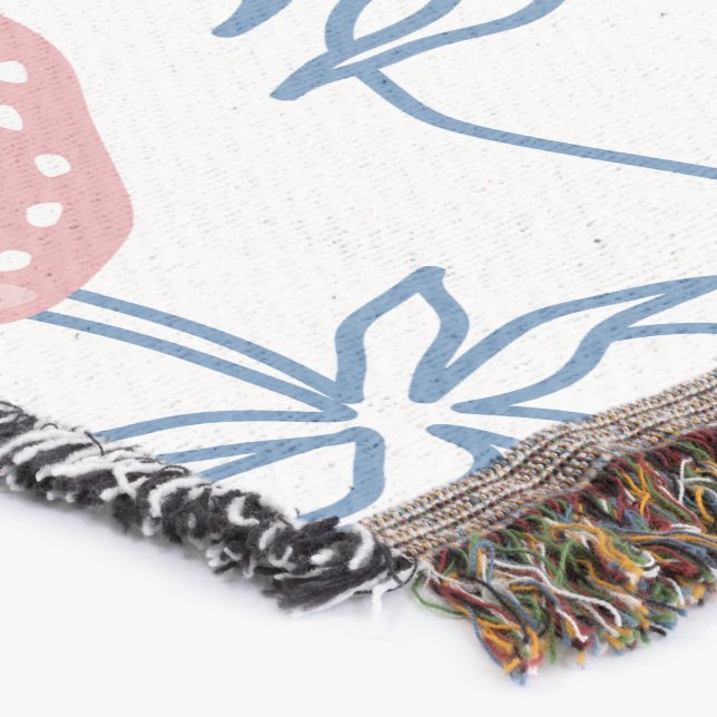 ٍ Strawberry Pattern Decke (Ecke)