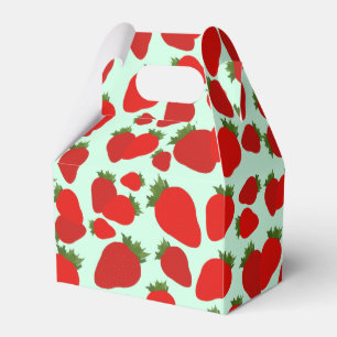 Strawberry Pattern Geschenkschachtel