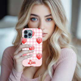 Strawberry Personalized iPhone Case