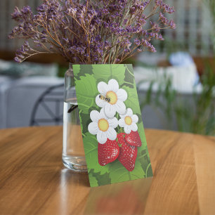 Strawberry-Pflanze Einladung