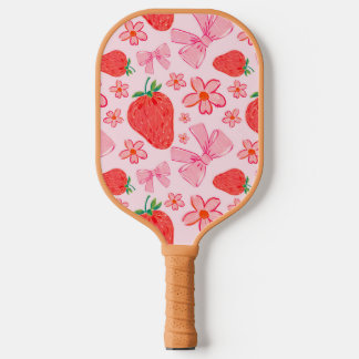 Strawberry Pickleball Paddle Coquette Strawberry