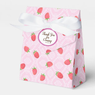 Strawberry Pink Gevor Box Geschenkschachtel
