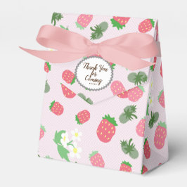 Strawberry Pink Gevor Box Geschenkschachtel