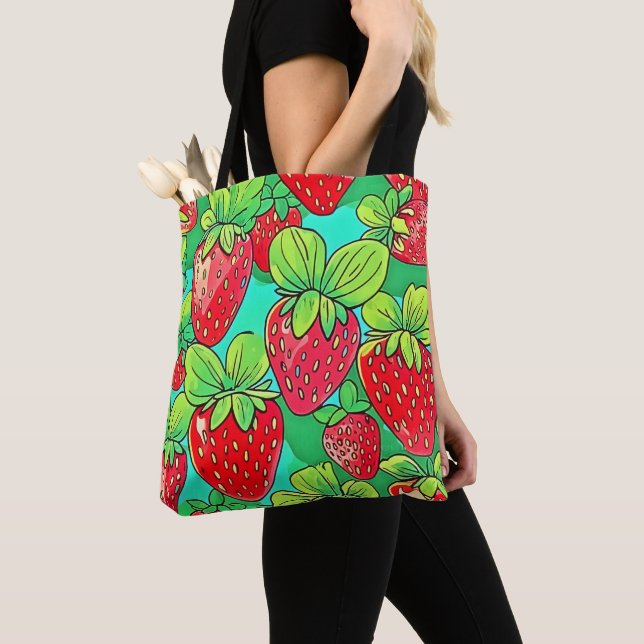 Strawberry Pop Art Pattern (Von Nahem)