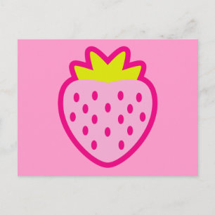 STRAWBERRY POSTKARTE