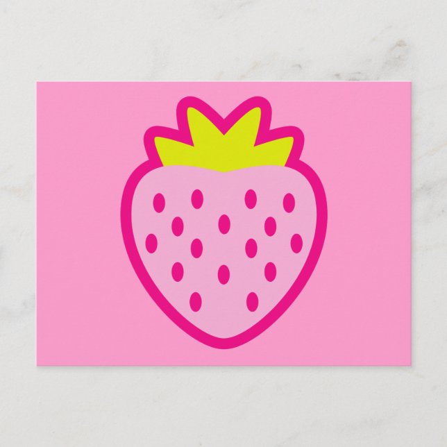 STRAWBERRY POSTKARTE (Vorderseite)