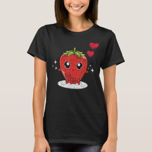Strawberry Red Berry Summer Frucht Niedlich Strawb T-Shirt