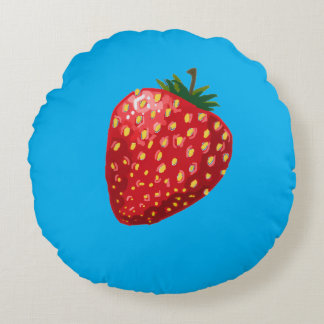 Strawberry Rundes Kissen