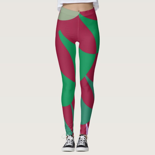 Strawberry Scales Leggings (Vorderseite)