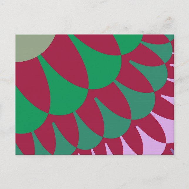 Strawberry Scales Postkarte (Vorderseite)