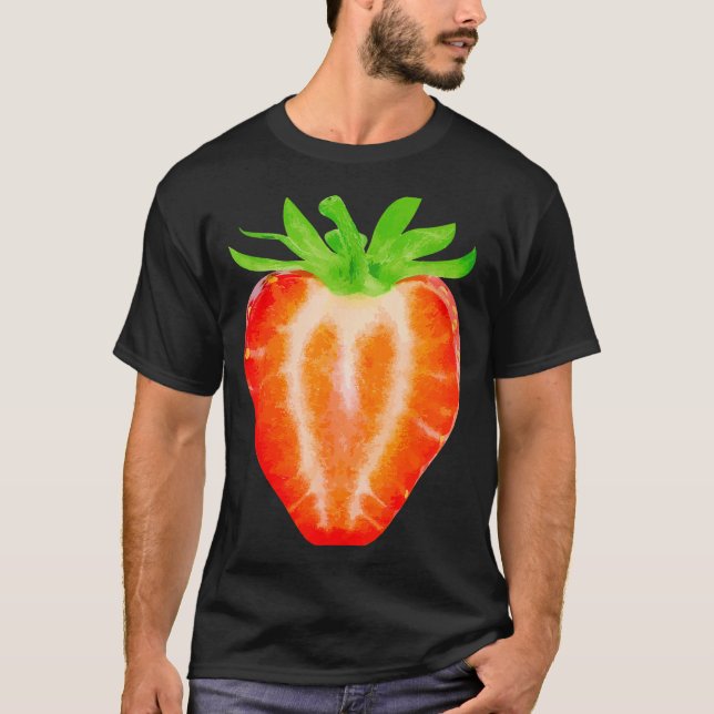 Strawberry Shirt Adult Men Women Kids Strawberry C (Vorderseite)