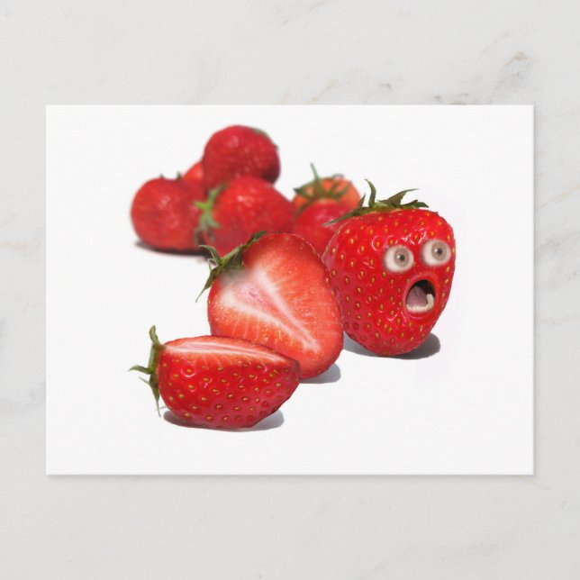 Strawberry Shock Postkarte (Vorderseite)