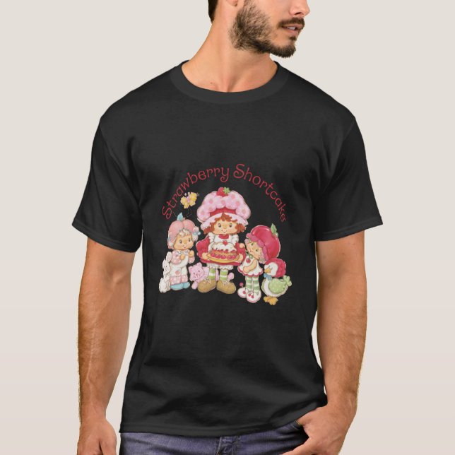 Strawberry Shortcake Apricot Cherry Cuddler T-Shirt (Vorderseite)