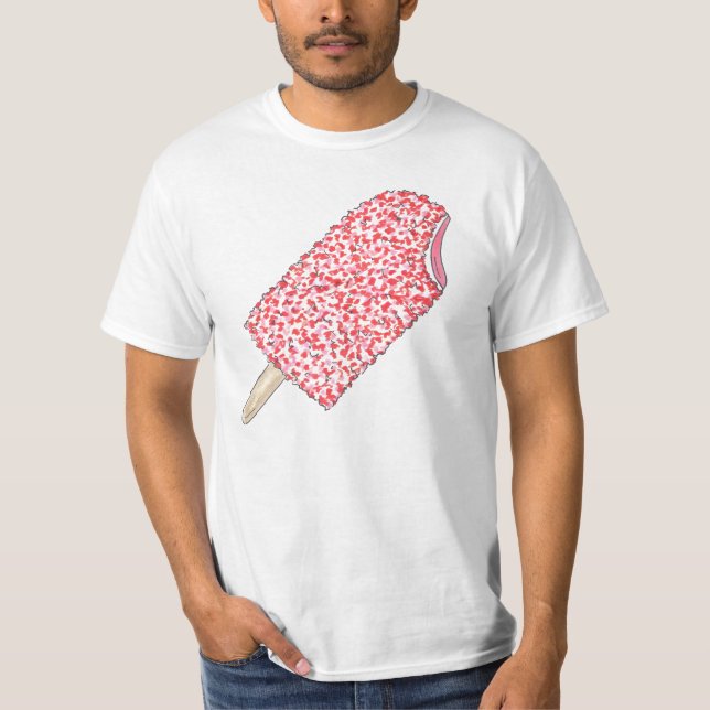 Strawberry Shortcake Popsicle Tee Shirt (Vorderseite)