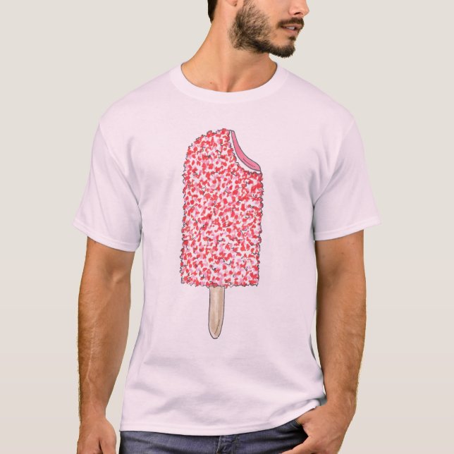 Strawberry Shortcake Popsicle Tee Shirt (Vorderseite)