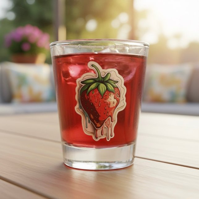 Strawberry Shot Glass Schnapsglas (Von Creator hochgeladen)