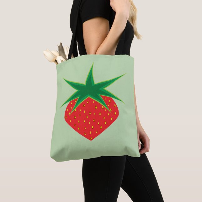 Strawberry Shoulder Tasche (2 Größen) (Von Nahem)