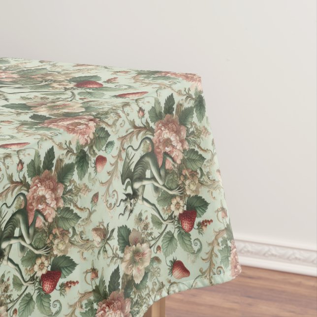Strawberry Sins - Gothic Medium Muster Tischdecke (Beispiel)
