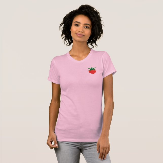 Strawberry Slim Fit Women's T - Shirt (Vorne ganz)