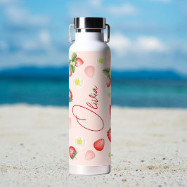 Strawberry spendet personalisierten Namen Trinkflasche