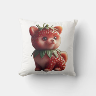 Strawberry Spitz Kissen