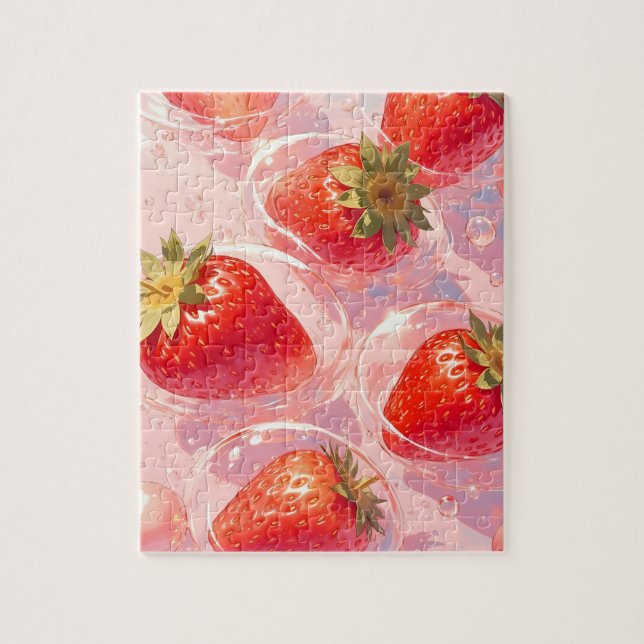 Strawberry Splash Puzzle (Vertikal)