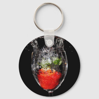 Strawberry Splash Schlüsselanhänger