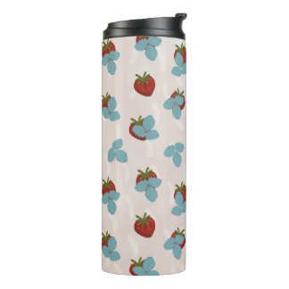 Strawberry Sprinkle Thermal Tumbler Thermosbecher