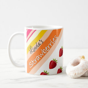 Strawberry Stripe Tasse