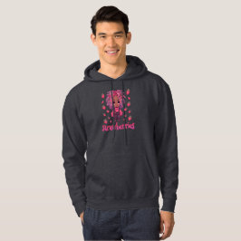 Strawberry Sullen: Kawaii Dark Skin Anime Boy Hoodie