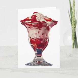 Strawberry Sundae Karte
