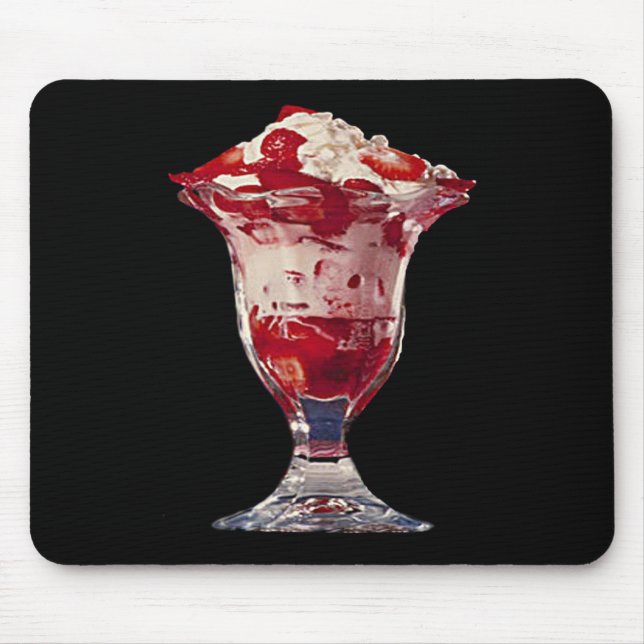 Strawberry Sundae Mousepad (Vorne)