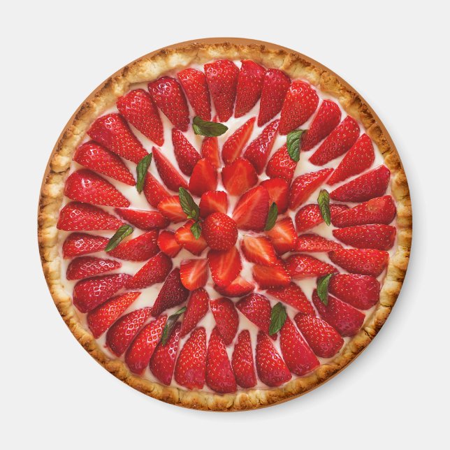 Strawberry Tart Magnet (Vorne)