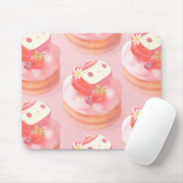 Strawberry Tart Mousepad (Mit Mouse)