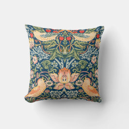 Strawberry Thief Artistic William Morris Pillow Kissen