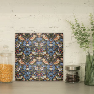 Strawberry Thief Birds William Morris Fliese