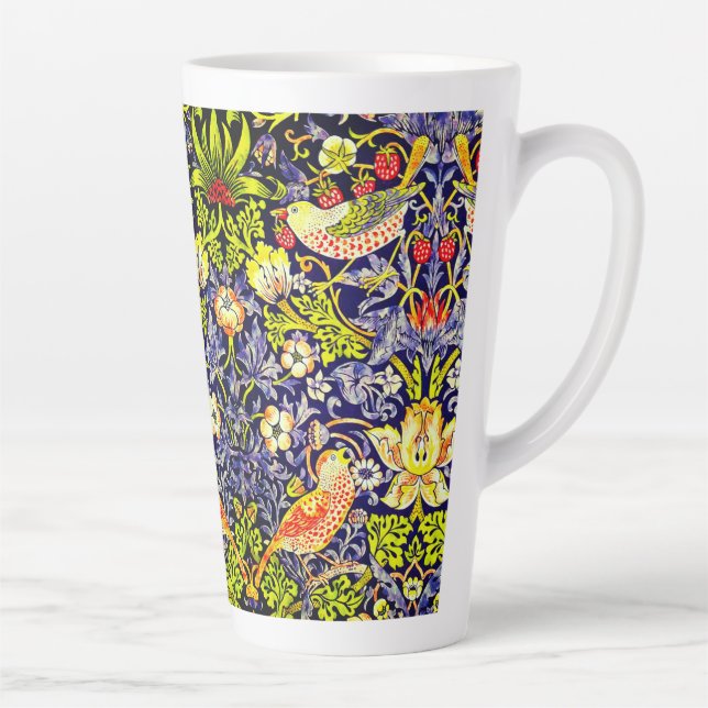 Strawberry Thief Birds William Morris Milchtasse (Rechts)