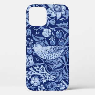Strawberry Thief Blue Monotone, William Morris Case-Mate iPhone Hülle