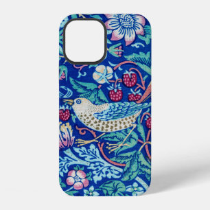 Strawberry Thief Blue, William Morris iPhone 12 Hülle