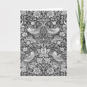 Strawberry Thief Gray, William Morris Karte