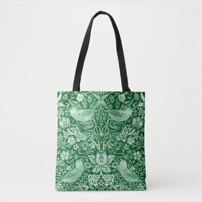 Strawberry Thief Green, William Morris (Vorderseite)