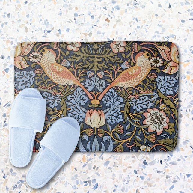 Strawberry Thief Pattern William Morris Badematte (Von Creator hochgeladen)