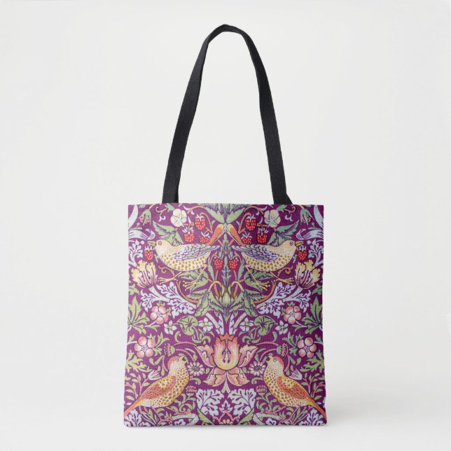 Strawberry Thief Red, William Morris (Vorderseite)
